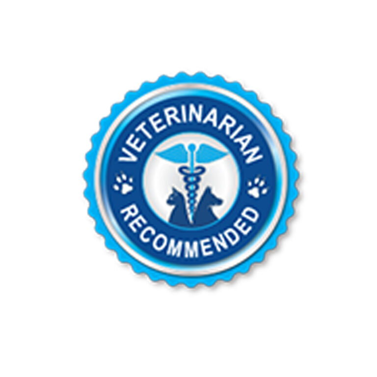Veterinarian Recommended Logo on white